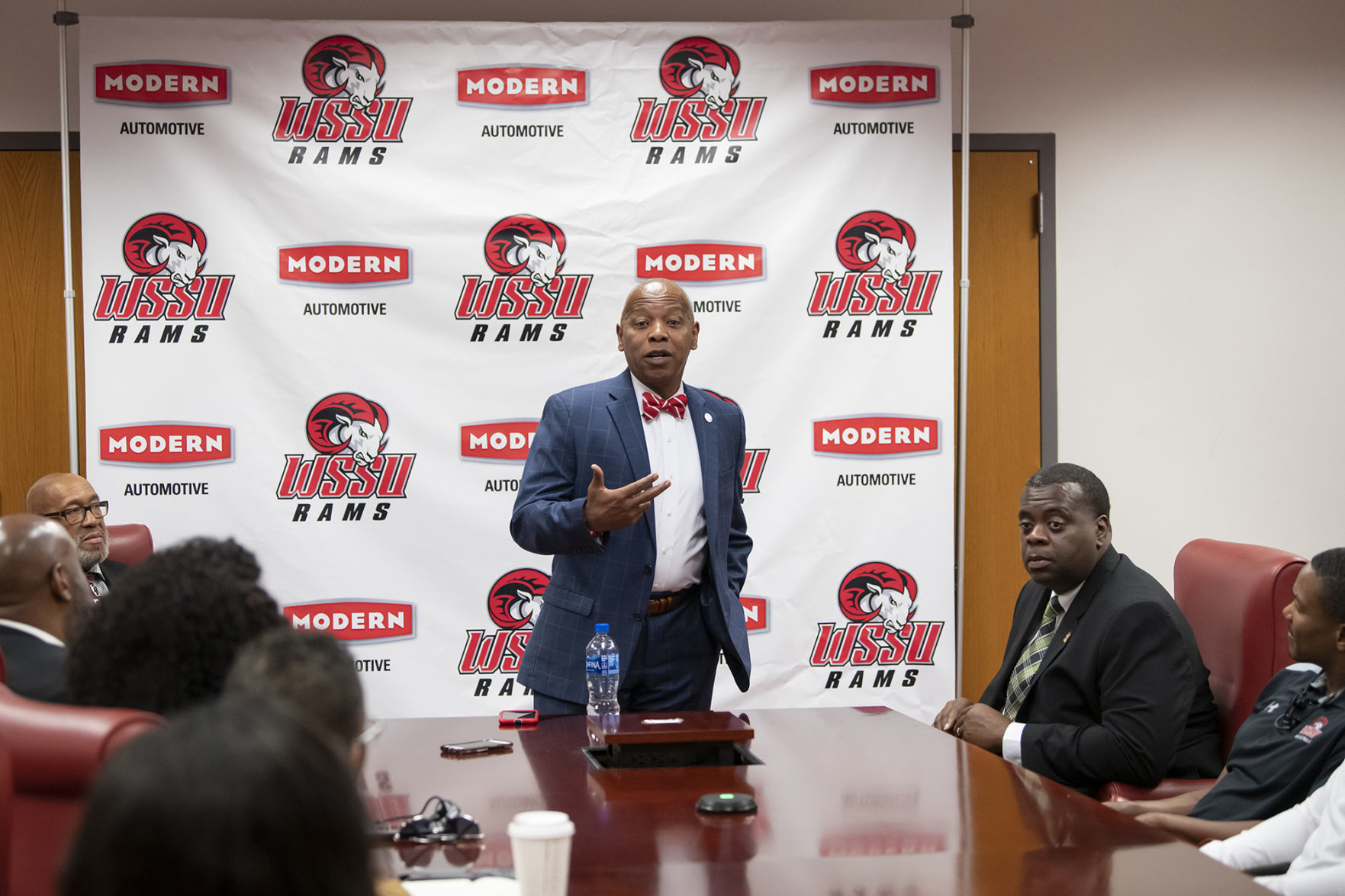Athletic Director Etienne Thomas Press Conference